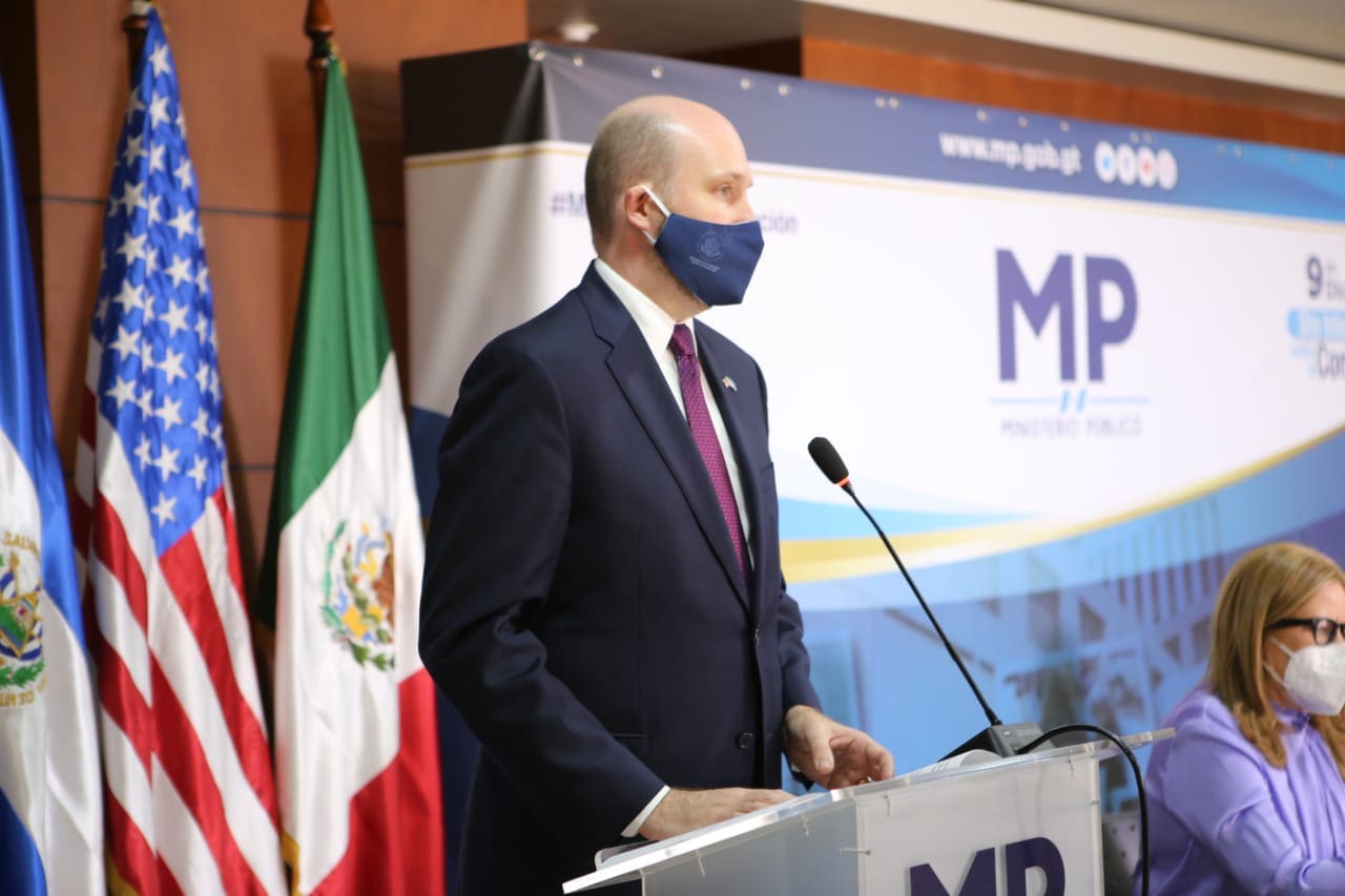 William Popp, embajador de EEUU en Guatemala.