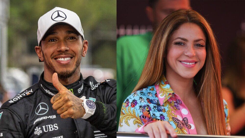 Shakira y Lewis Hamilton cenan en Barcelona