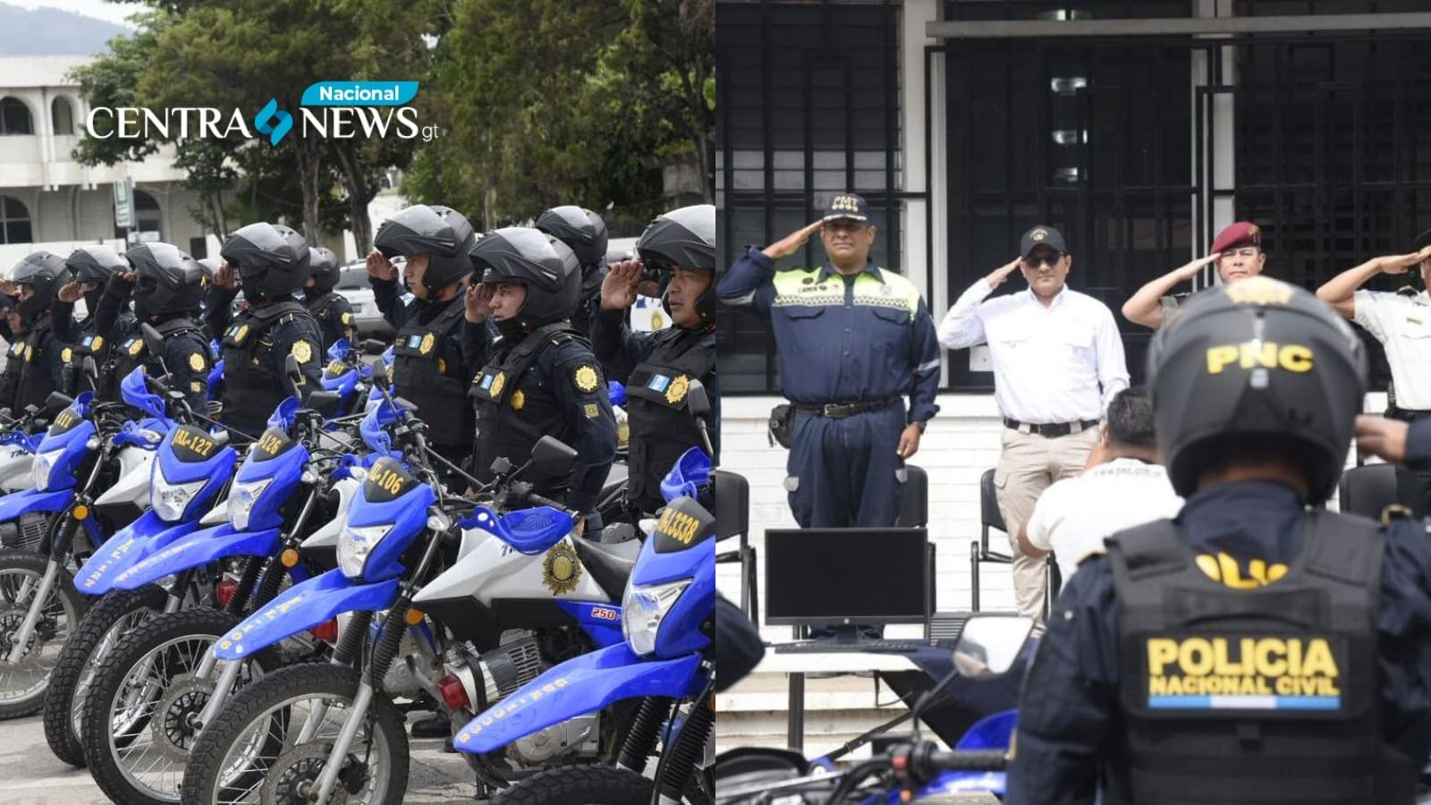 Continúa la distribución de motocicletas para la PNC en Jalapa