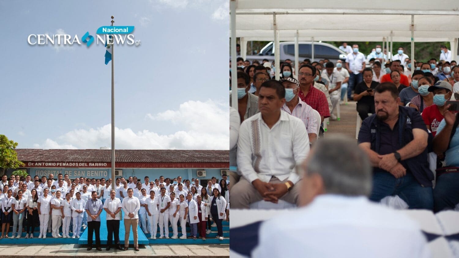 Hospital de San Benito Petén refuerza su equipo con salubristas de planta