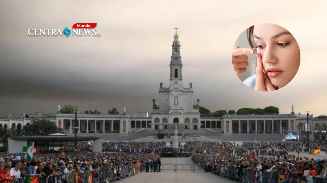 Milagro Chica recupera vista tras comulgar en JMJ Fátima