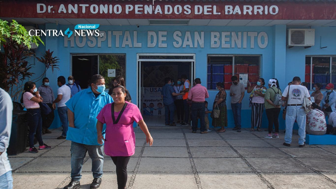 Ministro de Salud inspecciona ampliación del Hospital de San Benito, Petén