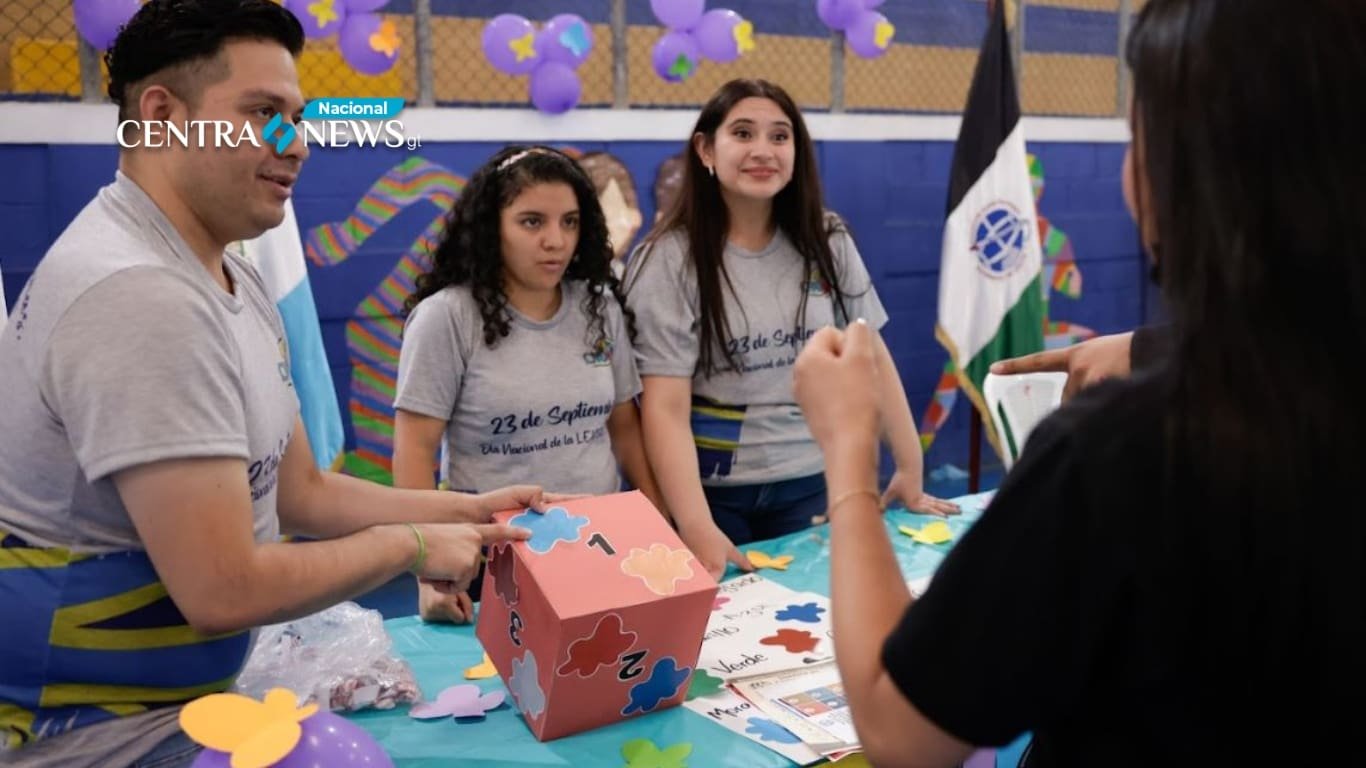 Celebran la segunda feria de lengua de señas en Guatemala