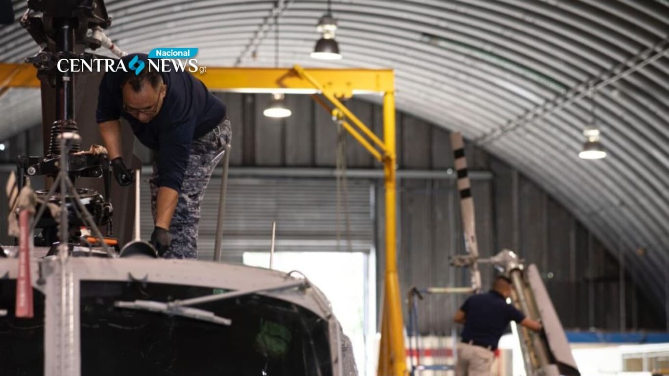 Unagob refuerza lucha contra crimen organizado con mantenimiento de aeronaves