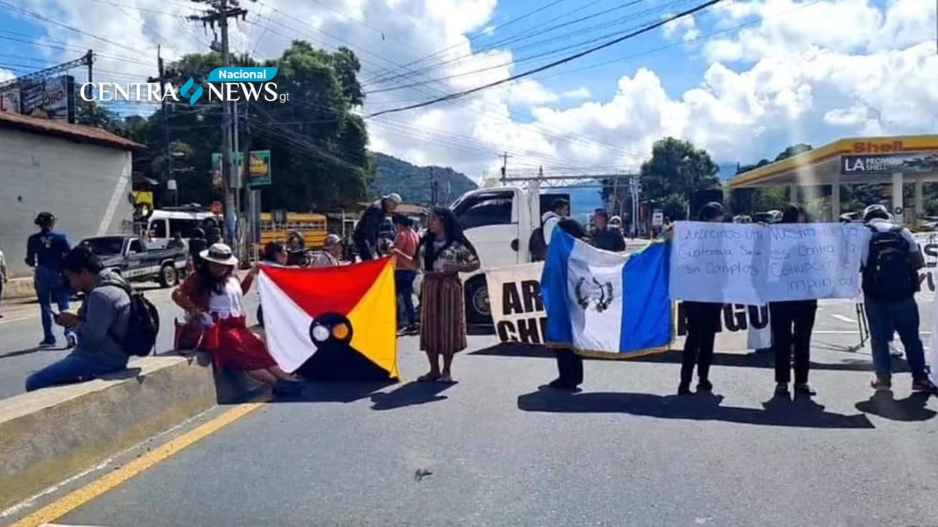 Manifestaciones continúan Bloqueo de carreteras durante tercer día