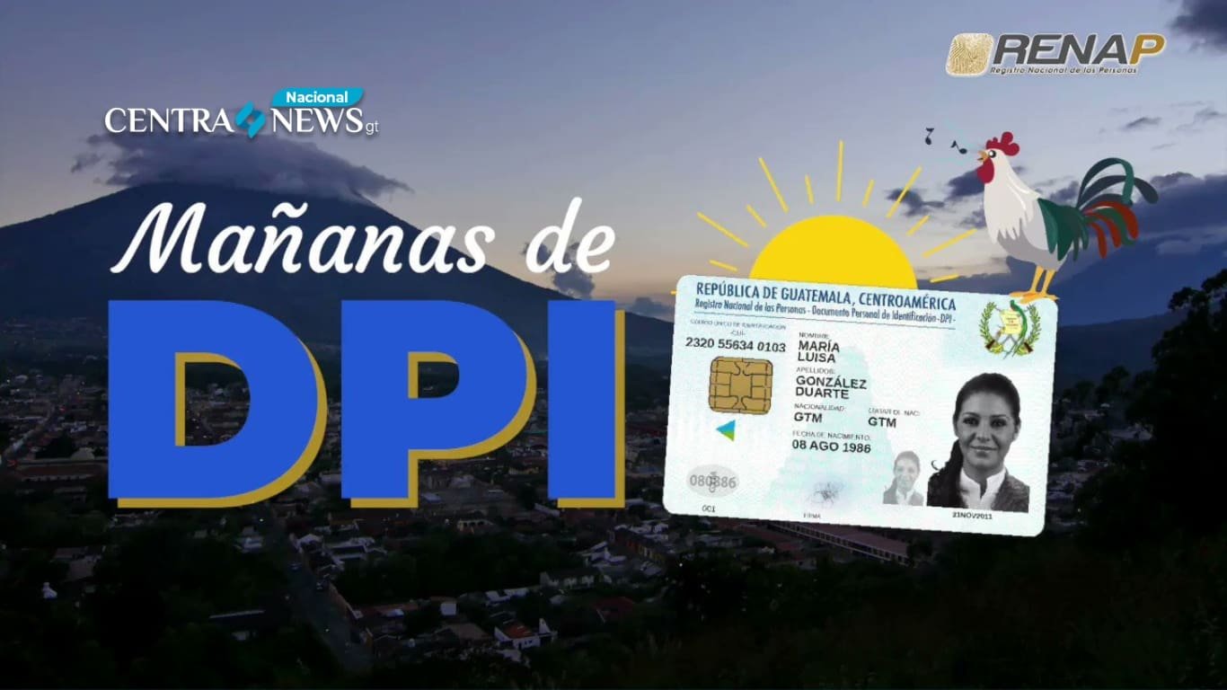Renap Implementa Mañanas de DPI para entrega rápida de documentos de identidad