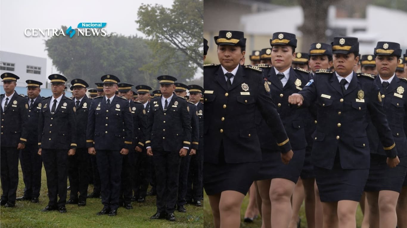 182 nuevos oficiales se gradúan en la Policía Nacional Civil