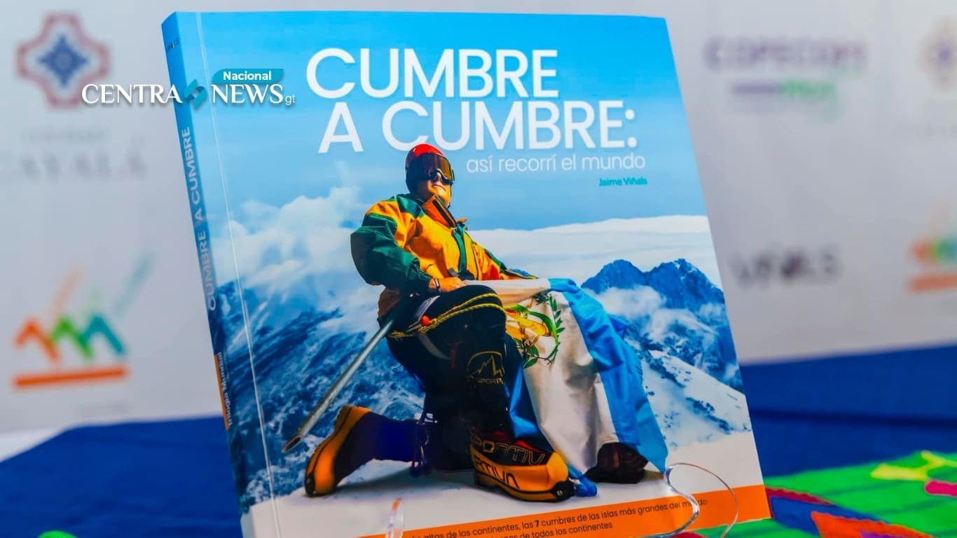 Inguat en presentación del libro Cumbre a Cumbre de Jaime Viñals