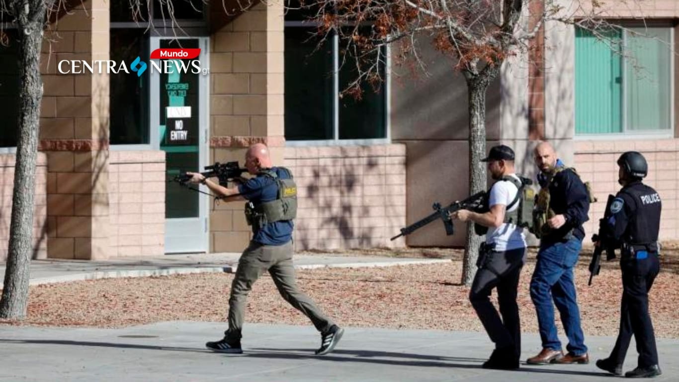 Tiroteo en universidad de Las Vegas deja tres muertos y un herido crítico