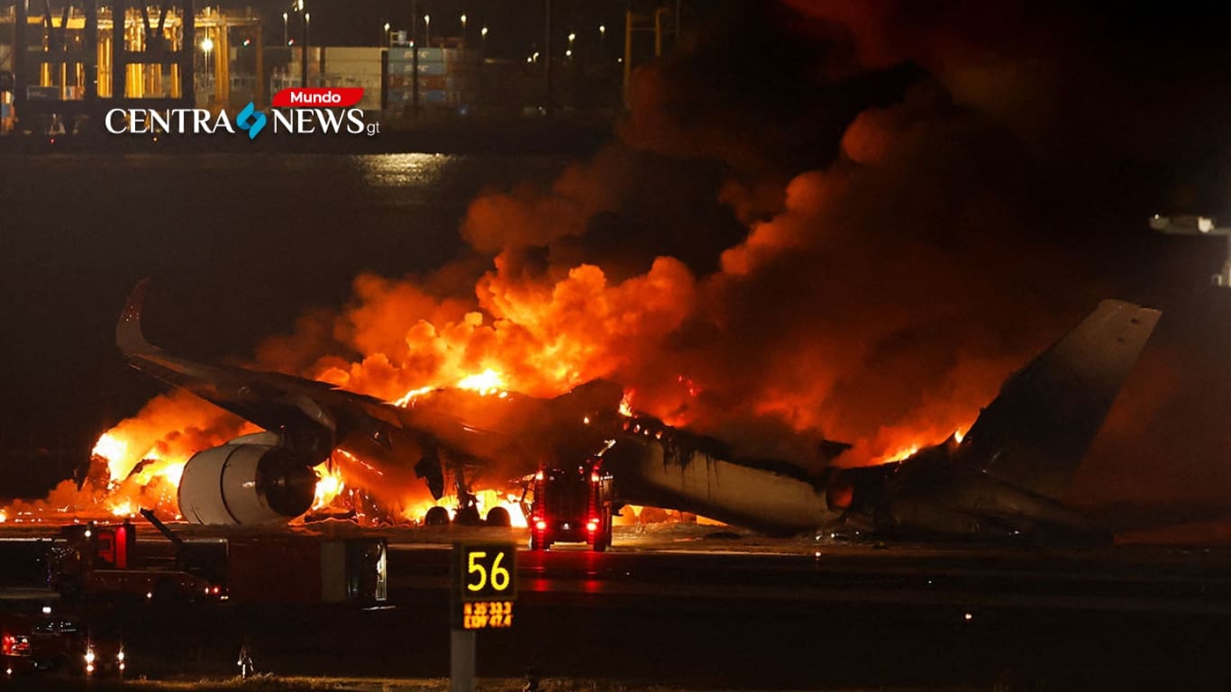 Incendio en avión de Japan Airlines: 5 muertos entre las 379 personas a bordo