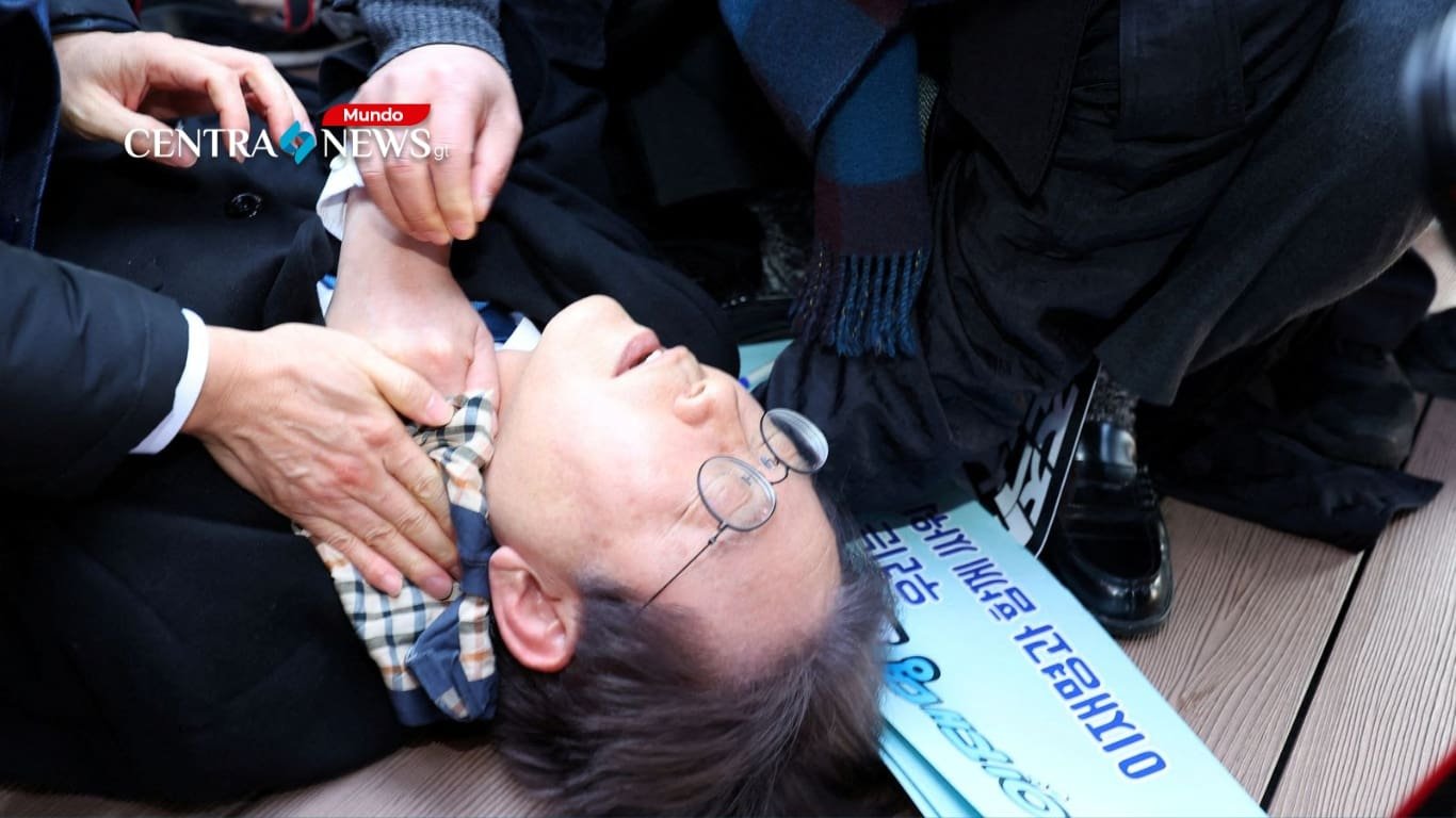 Lee Jae-myung, líder opositor surcoreano, apuñalado en el cuello durante visita a Busan