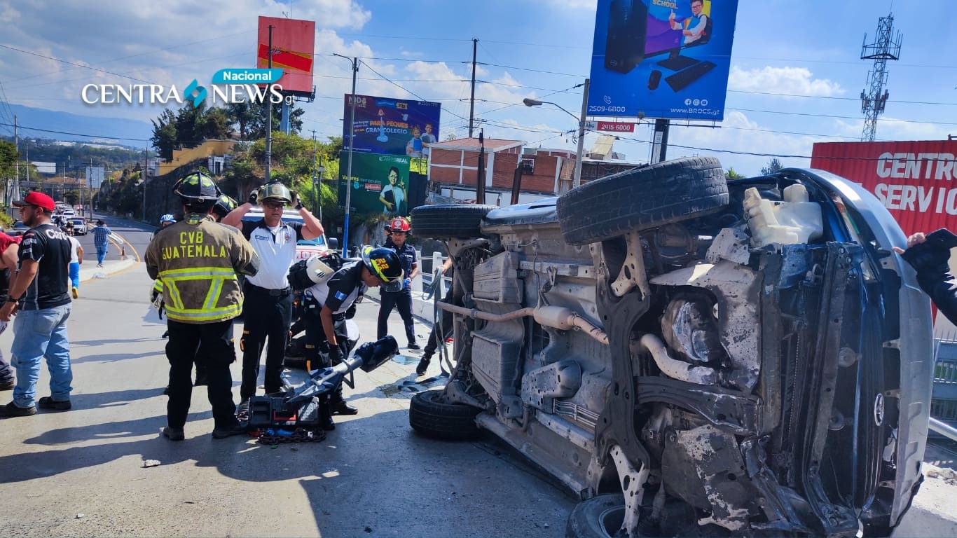 Peligroso accidente en Ciudad San Cristóbal