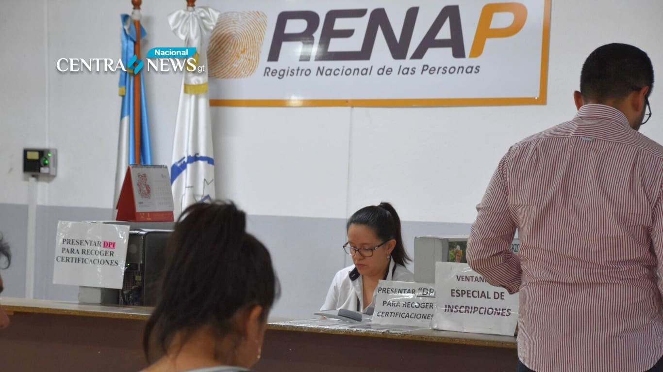 Renap dispone de 135 mil DPI listos para entrega