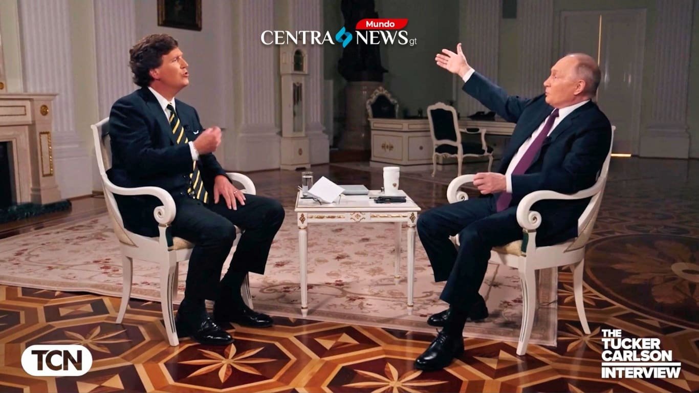 Putin le dice a Tucker Carlson