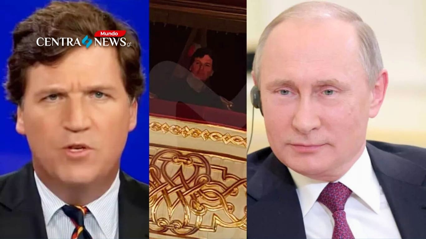 ¿Trucker Carlson busca entrevista con Putin Ex presentador de Fox News visto en Moscú