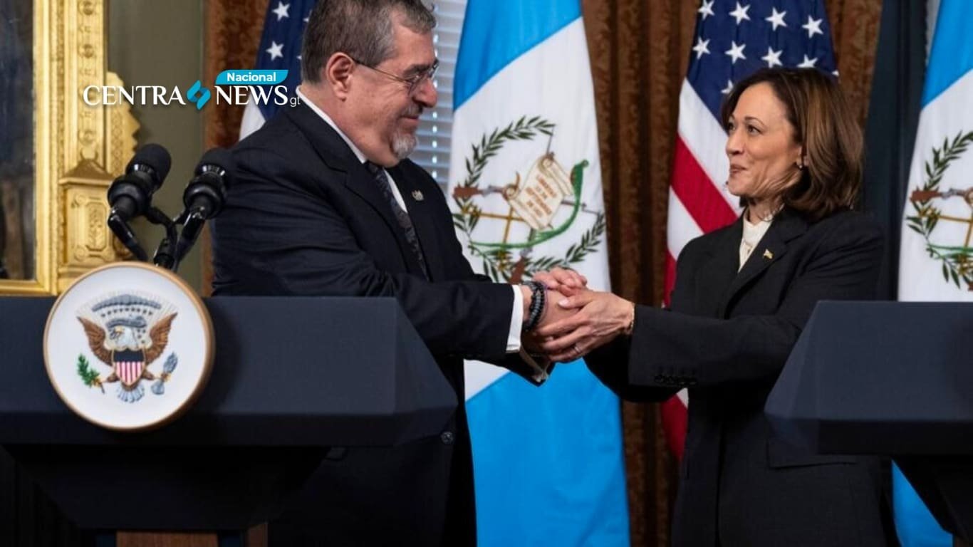 Arévalo se reúne con la Vicepresidenta de los Estados Unidos