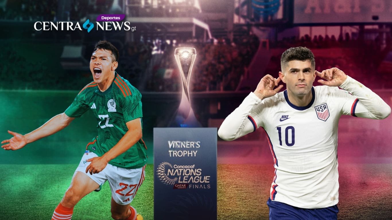 Final de la Concacaf Nations League 2024 Horario y canales para ver el USA vs México