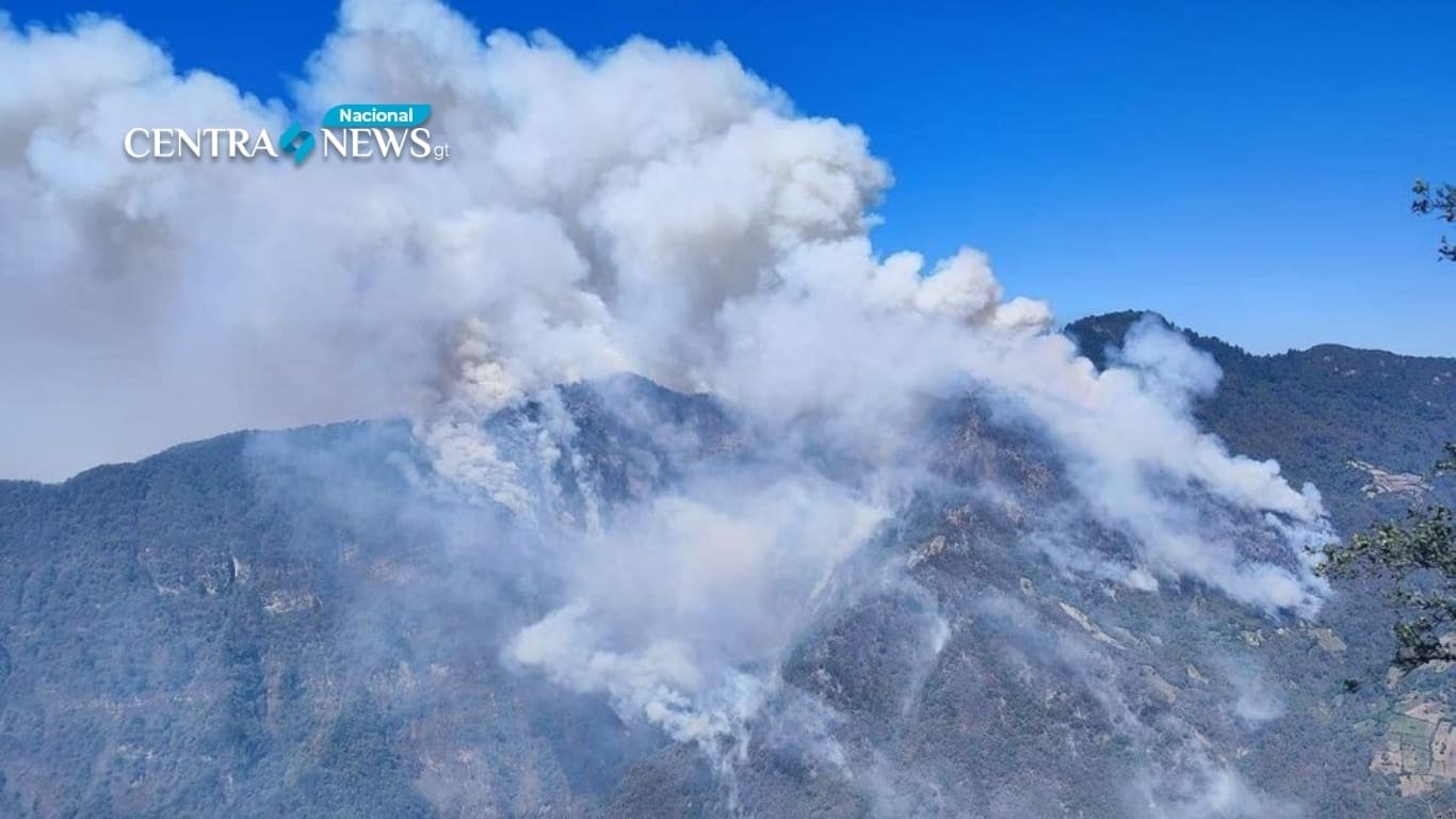 Incendio en Cerro Pecul