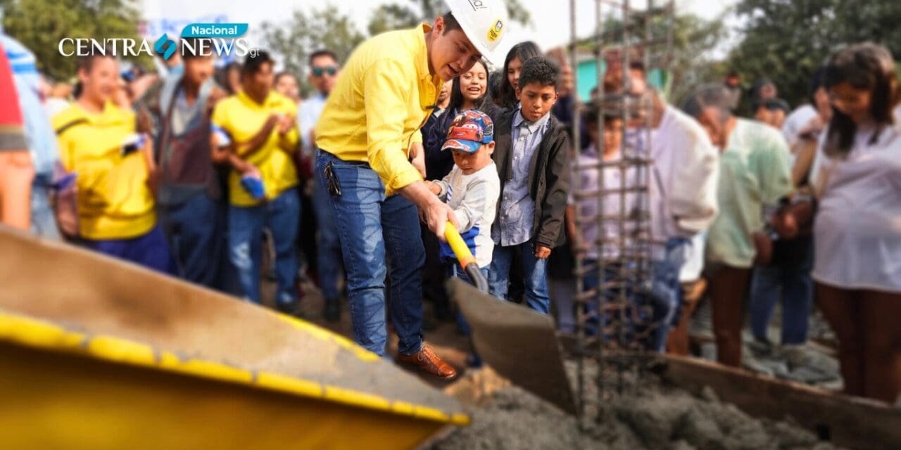 Inauguran construcción de instituto en Santa Catarina Pinula
