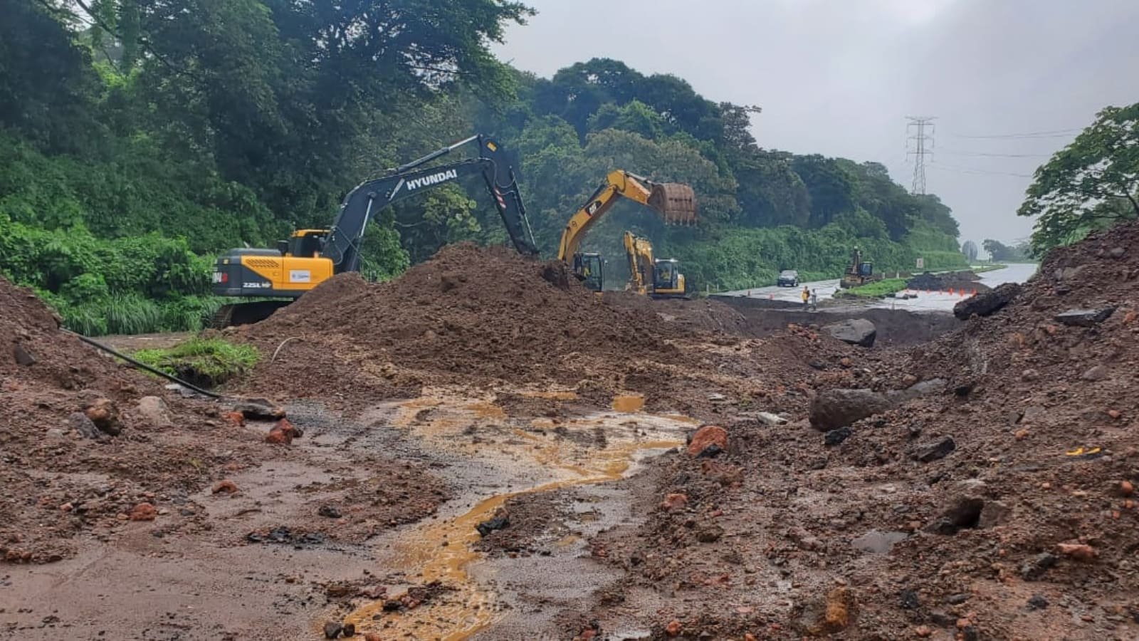 Autopista Palín-Escuintla cerrada por obras de drenaje Este es el tiempo que estará cerrado