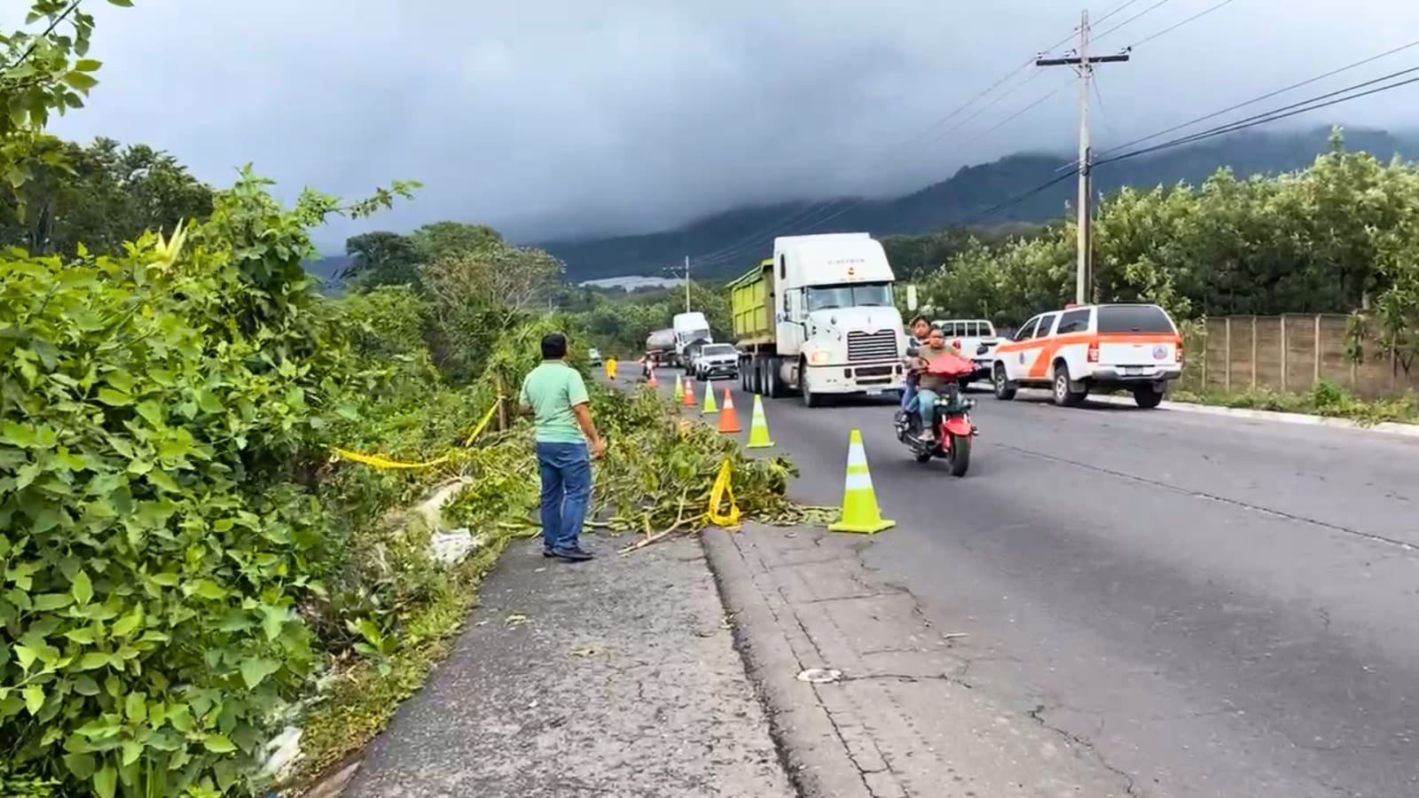 Restricciones en ruta alterna al Pacífico por nuevos daños en la RN-14