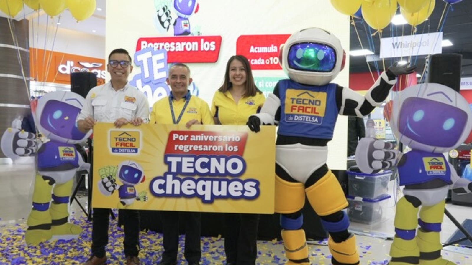 Tecno Fácil celebra su aniversario con el regreso de los Tecno Cheques