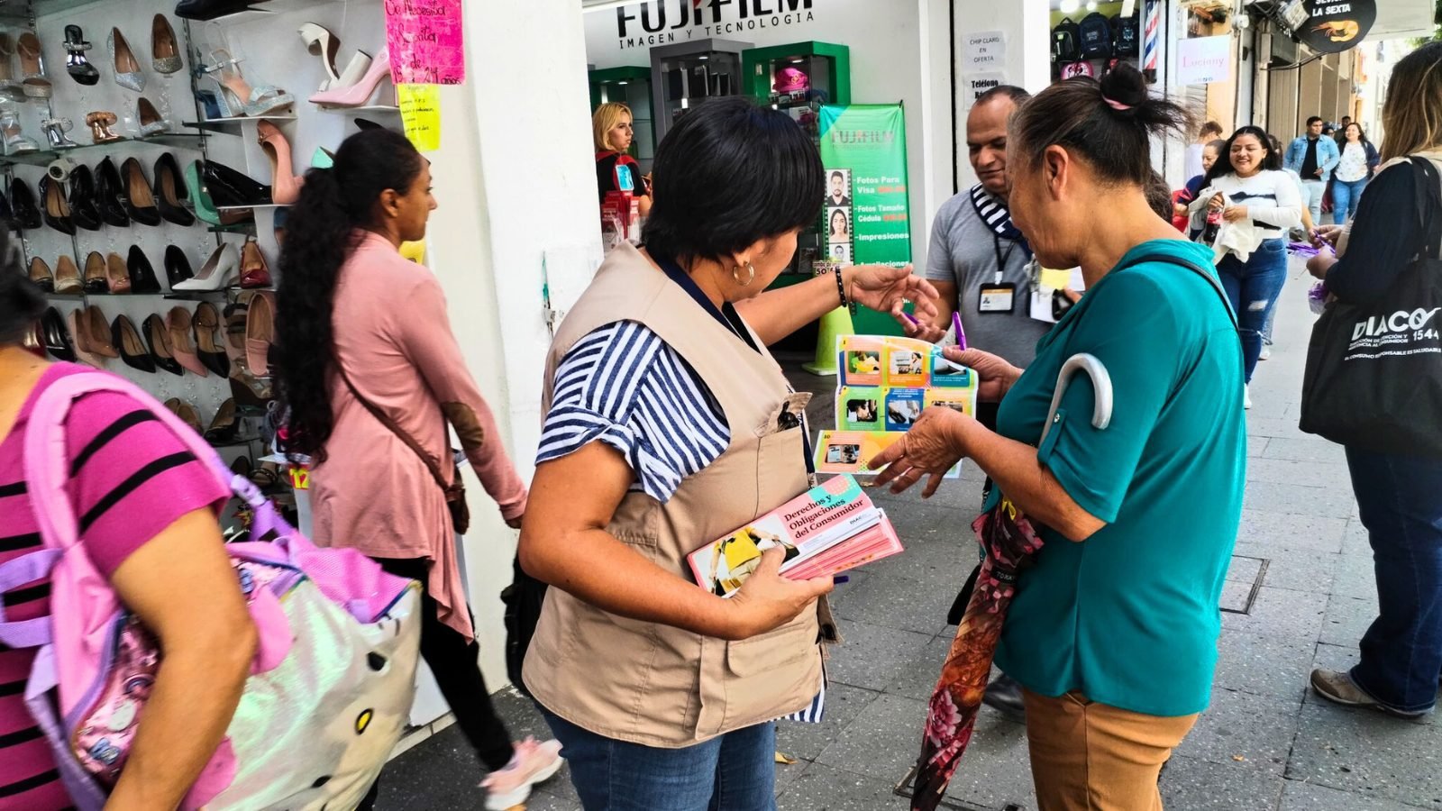 DIACO inspecciona comercios para detectar publicidad engañosa