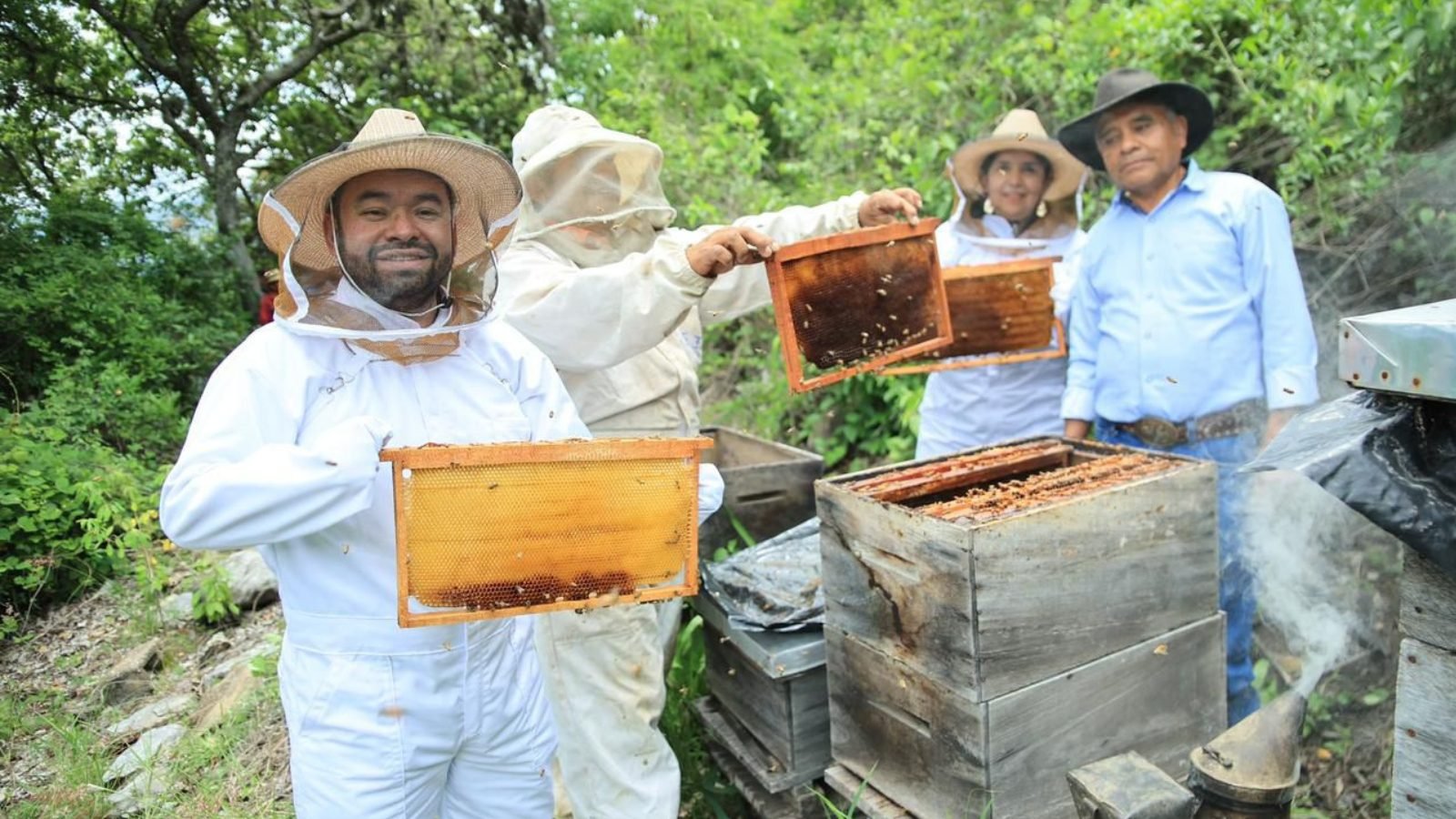 Entregan insumos aumentar producción de Apicultores de Rabinal