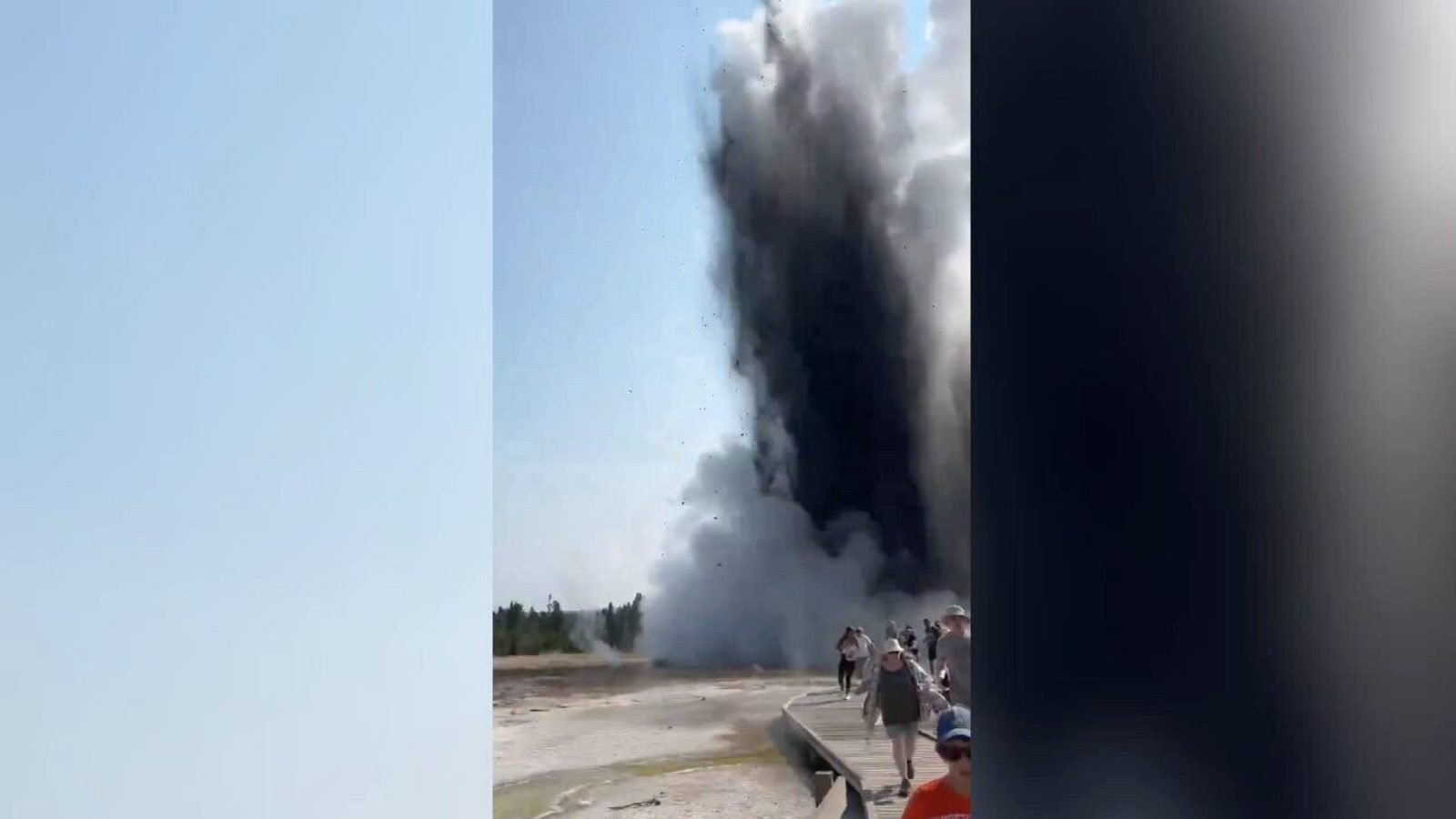 Explosión hidrotermal en Yellowstone obliga a evacuar a visitantes