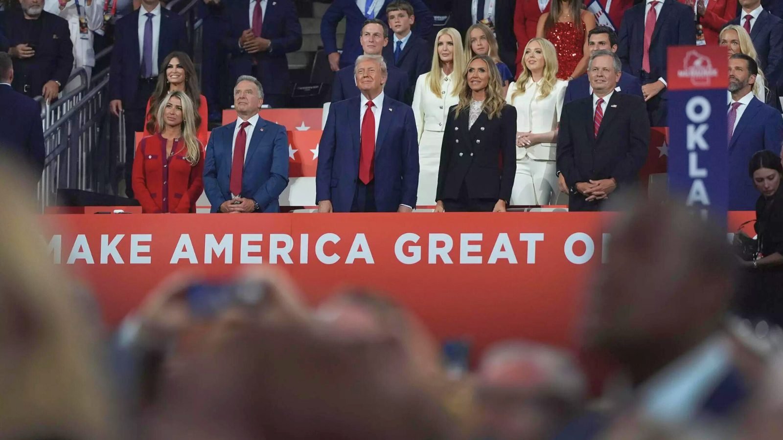 Trump consolida su liderazgo en el partido Republicano con discurso de clausura en la Convención Nacional Republicana