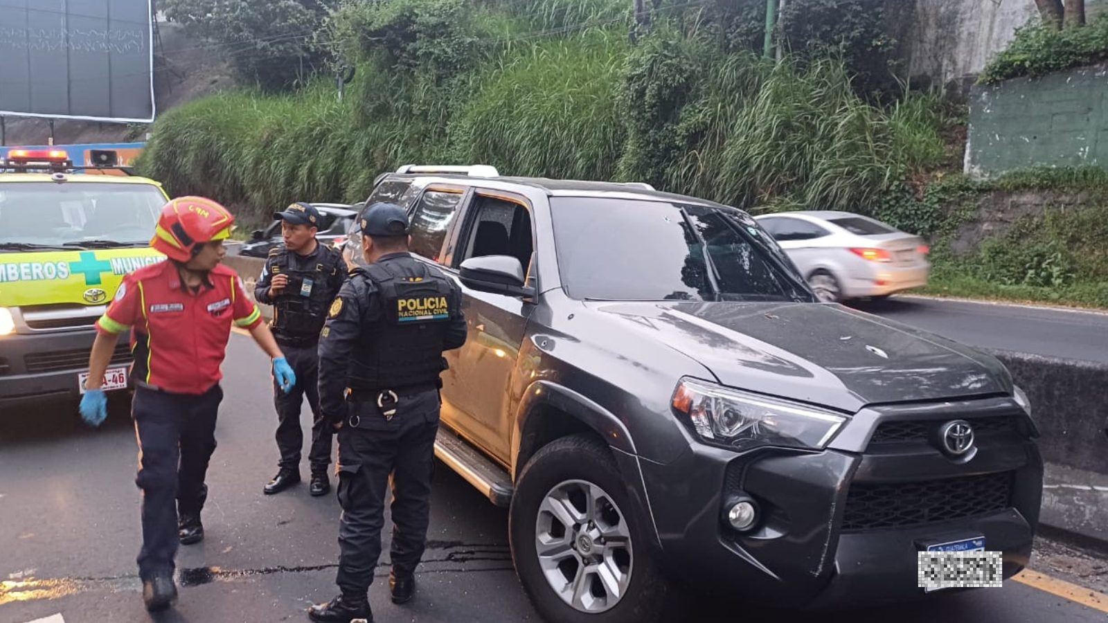 Ataque armado en zona 15 deja un muerto y un herido