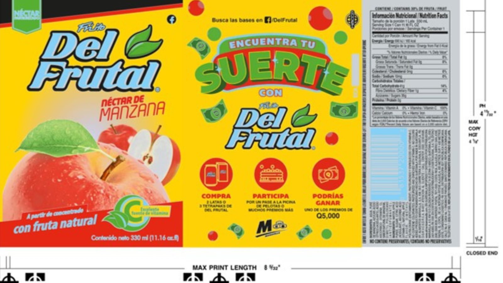 Del Frutal lanzó promoción para apoyar la educación en Guatemala