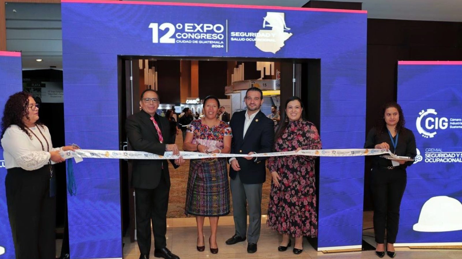 Inauguran Expo Congreso de Seguridad y Salud Ocupacional en Guatemala