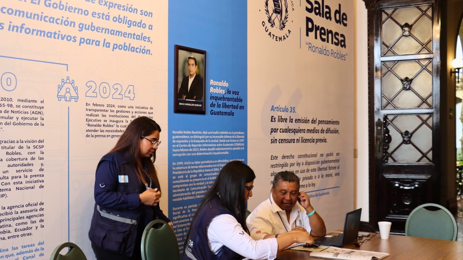 PDH verifica acceso a información en la Secretaría de Comunicación Social de la Presidencia