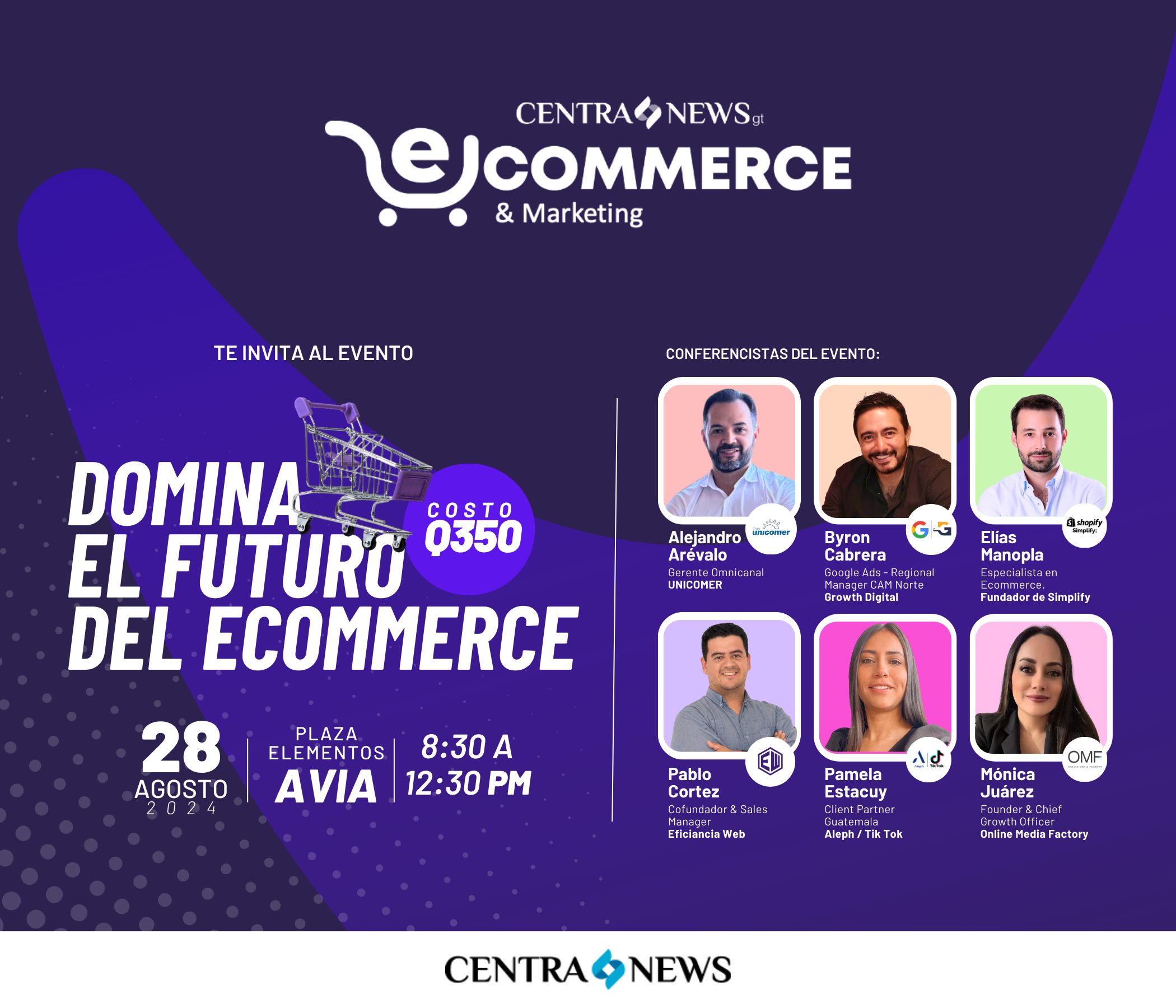 ¡No te pierdas el evento ECOMMERCE & MARKETING organizado por Centra News!