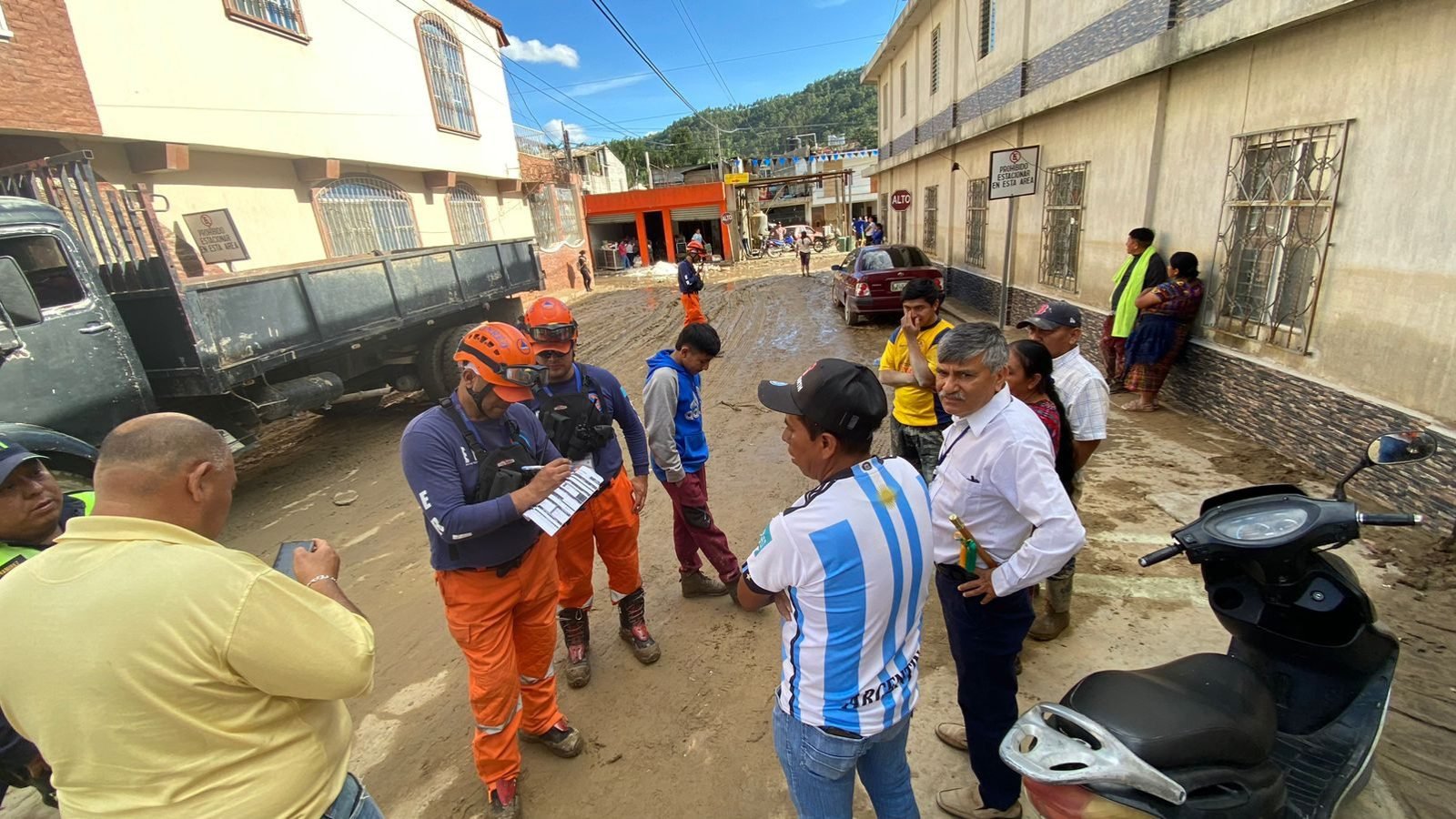 Conred declara alerta roja en Huehuetenango por intensas lluvias