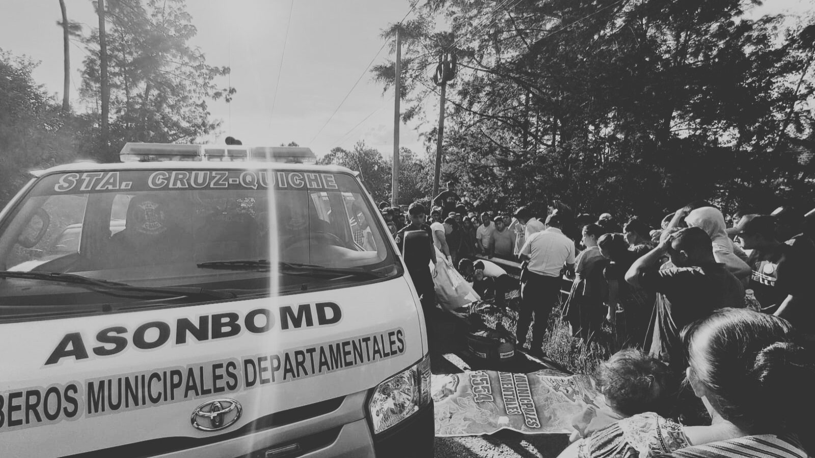 Dos niños pierden la vida en accidente durante recorrido de antorcha en El Quiché