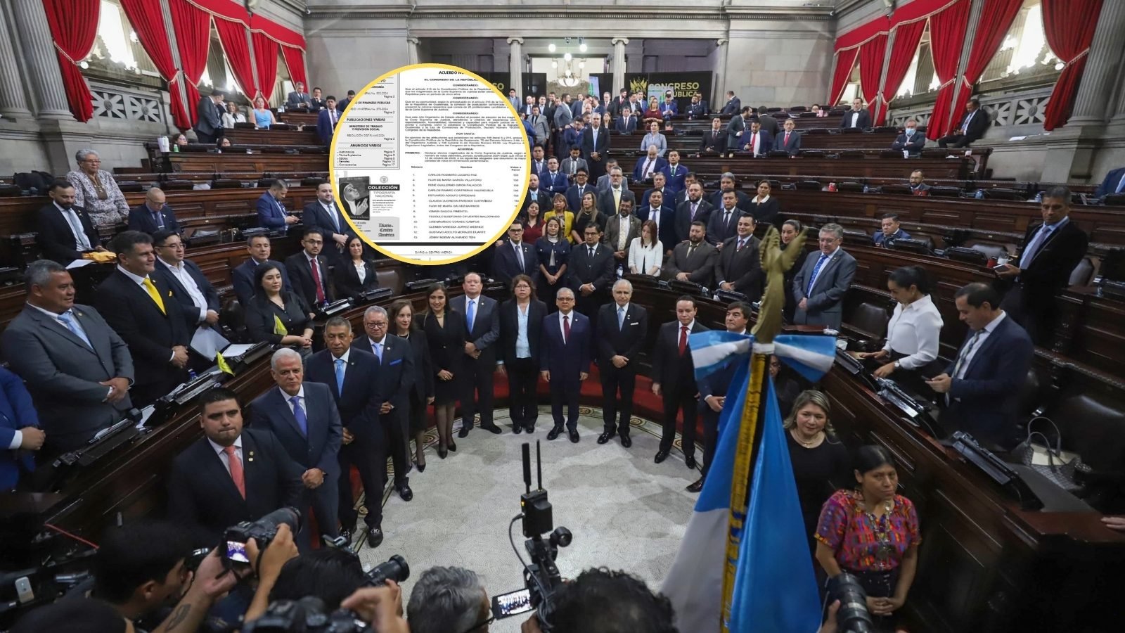 Publican lista oficial de los nuevos magistrados de la Corte Suprema de Justicia