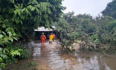 Ciclón tropical Sara deja 61 emergencias y afecta a ocho departamentos en Guatemala