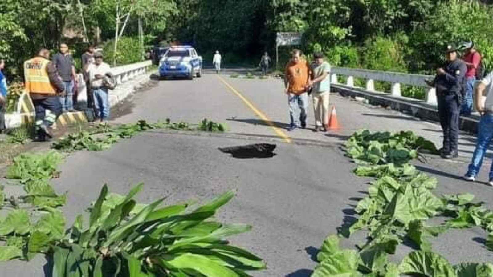 Cierre de paso en San Pablo, San Marcos, por socavamiento