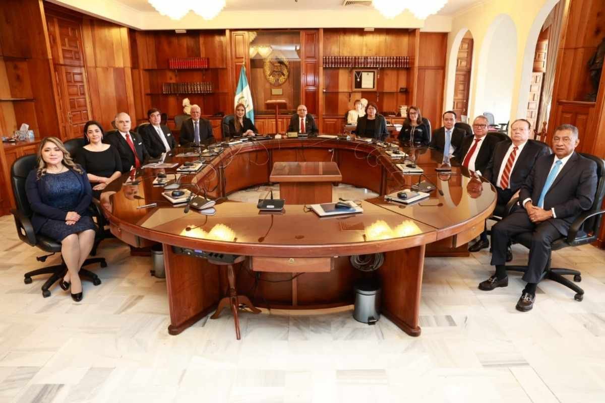 Magistrados declinan presidencia del Organismo Judicial