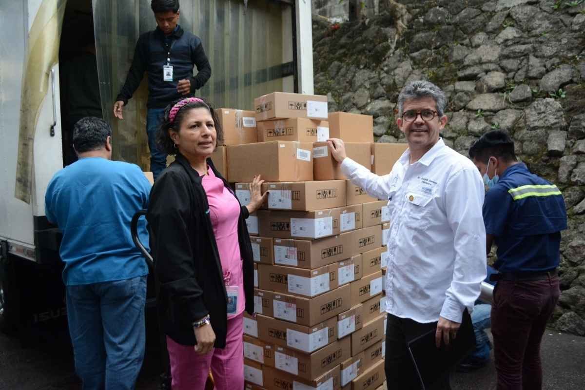 Hospital San Juan de Dios recibe insumos médicos bajo acuerdo con Unops