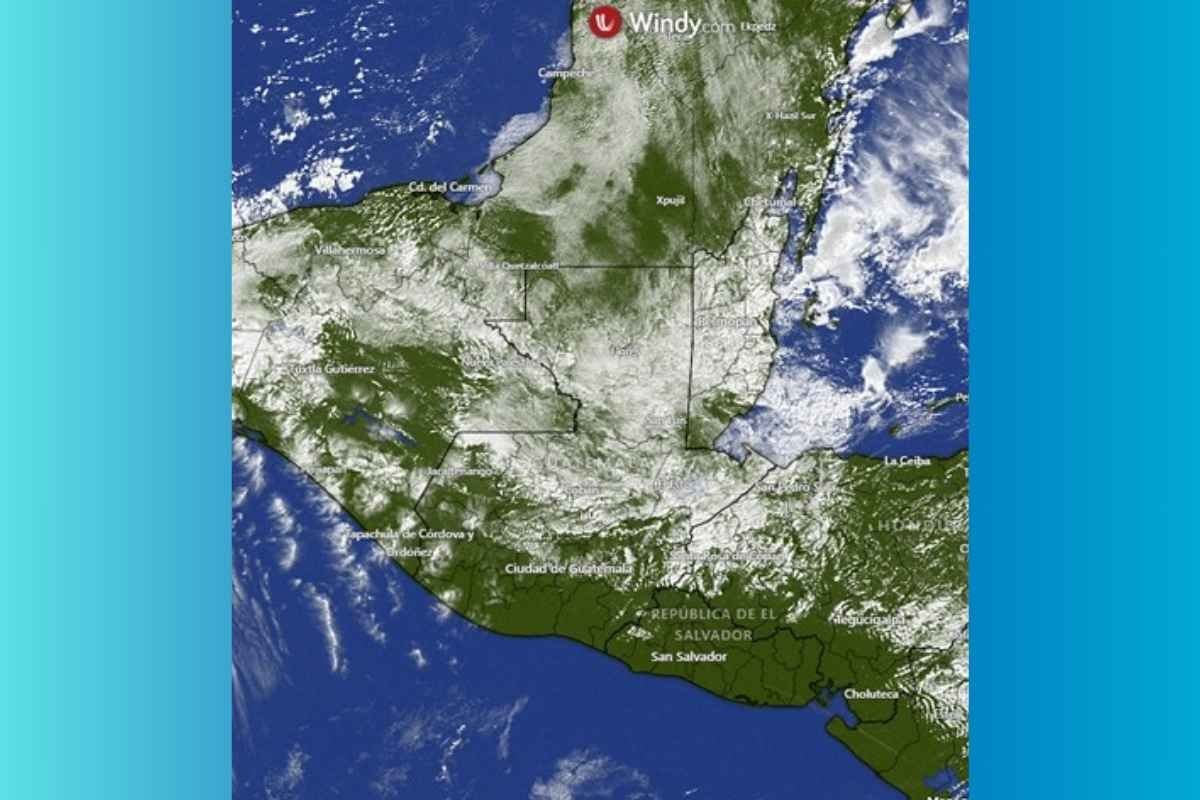 Nuevo frente frío traería lluvias y bajas temperaturas en Guatemala