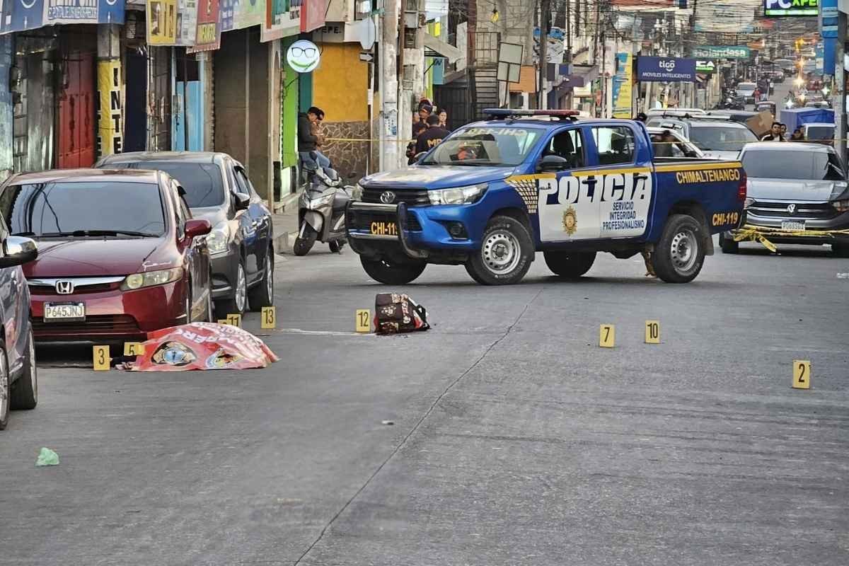 Ataque armado en Chimaltenango mujer fallecida y hombre herido de gravedad