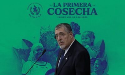 Bernardo Arévalo presenta su primer informe de gobierno denominado la Primera Cosecha