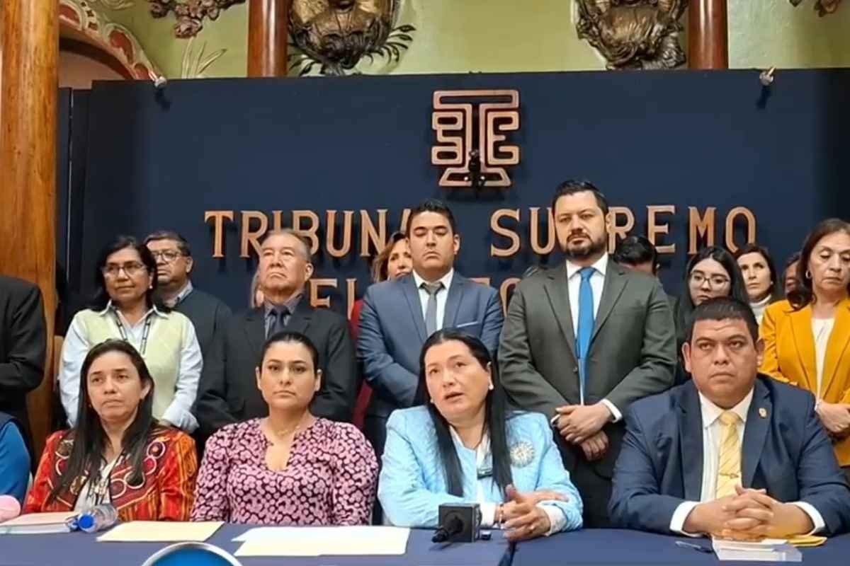 Blanca Alfaro asume presidencia del TSE tras separación de magistrados por caso TREP