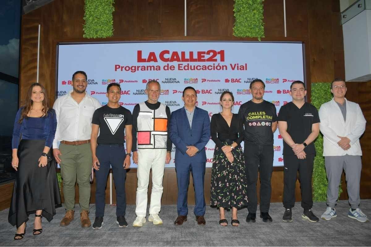 Guatemala da el primer paso hacia una movilidad más segura con el lanzamiento de La Calle 21