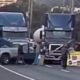 Bloqueos de transportistas afectan tránsito en carreteras del país