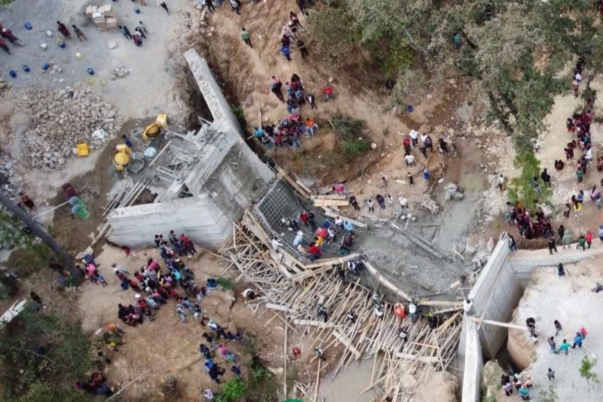 Colapso de puente en Chiché, Quiché deja 25 heridos Municipalidad anuncia medidas