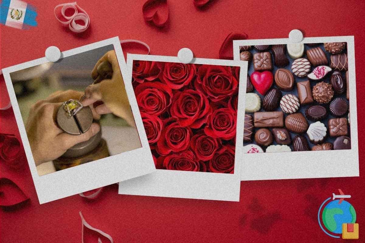 Flores, chocolates y joyas, los productos que exporta Guatemala por los festejos de San Valentín